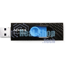 Флешка USB ADATA UV320 (AUV320-64G-RBKBL), 64Gb, USB 3.1, R/W 100/30, черный/синий