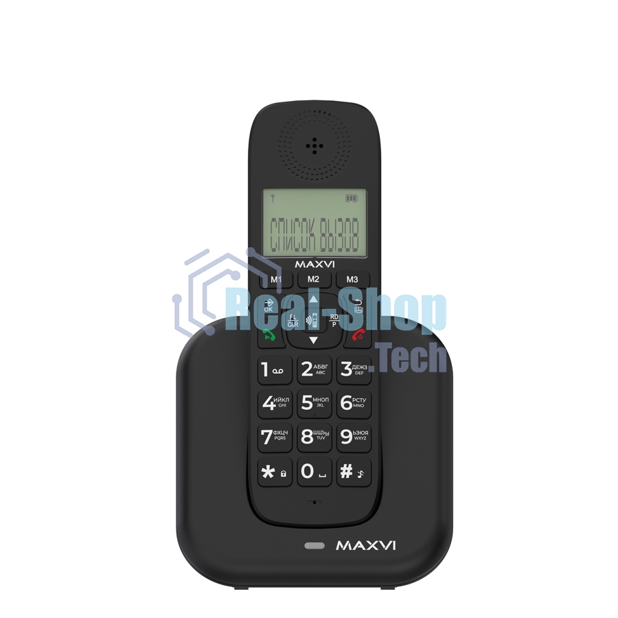 Радиотелефон MAXVI AM-02 черный