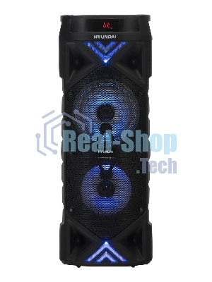 Минисистема Hyundai H-MC180 черный 80Вт/FM/USB/BT/SD/MMC