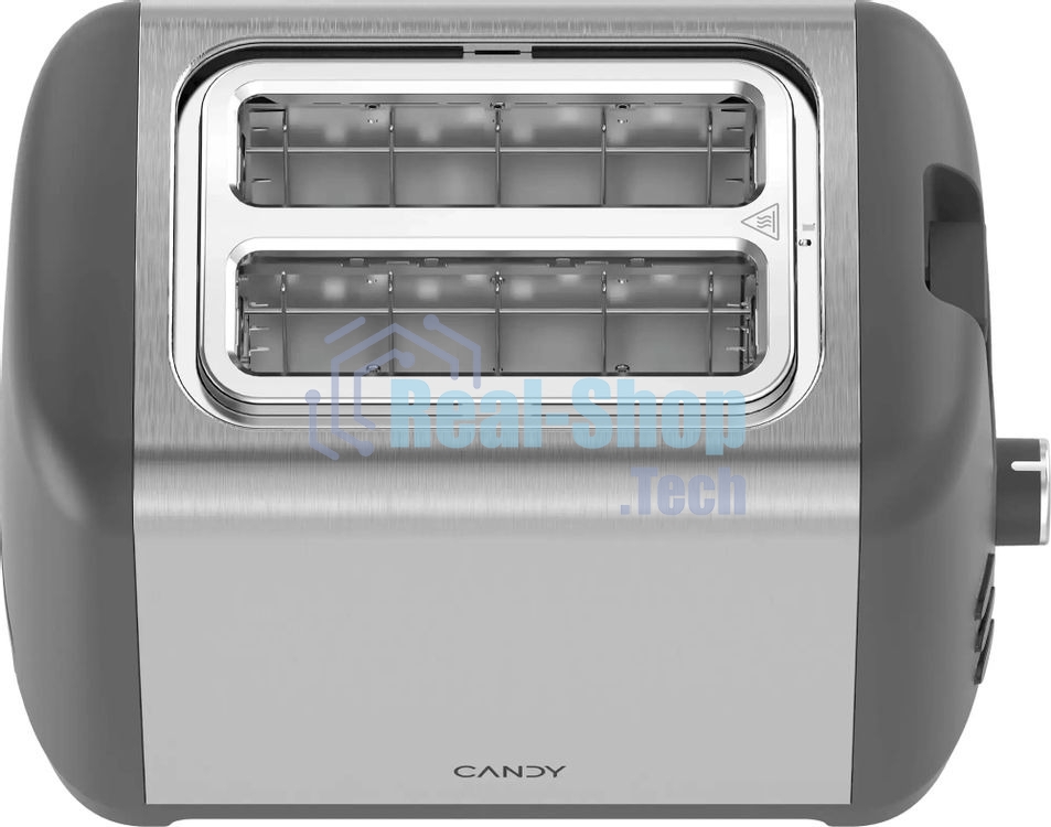 Тостер Candy CT-255 нержавеющая сталь, 900 Вт, 2 слота
