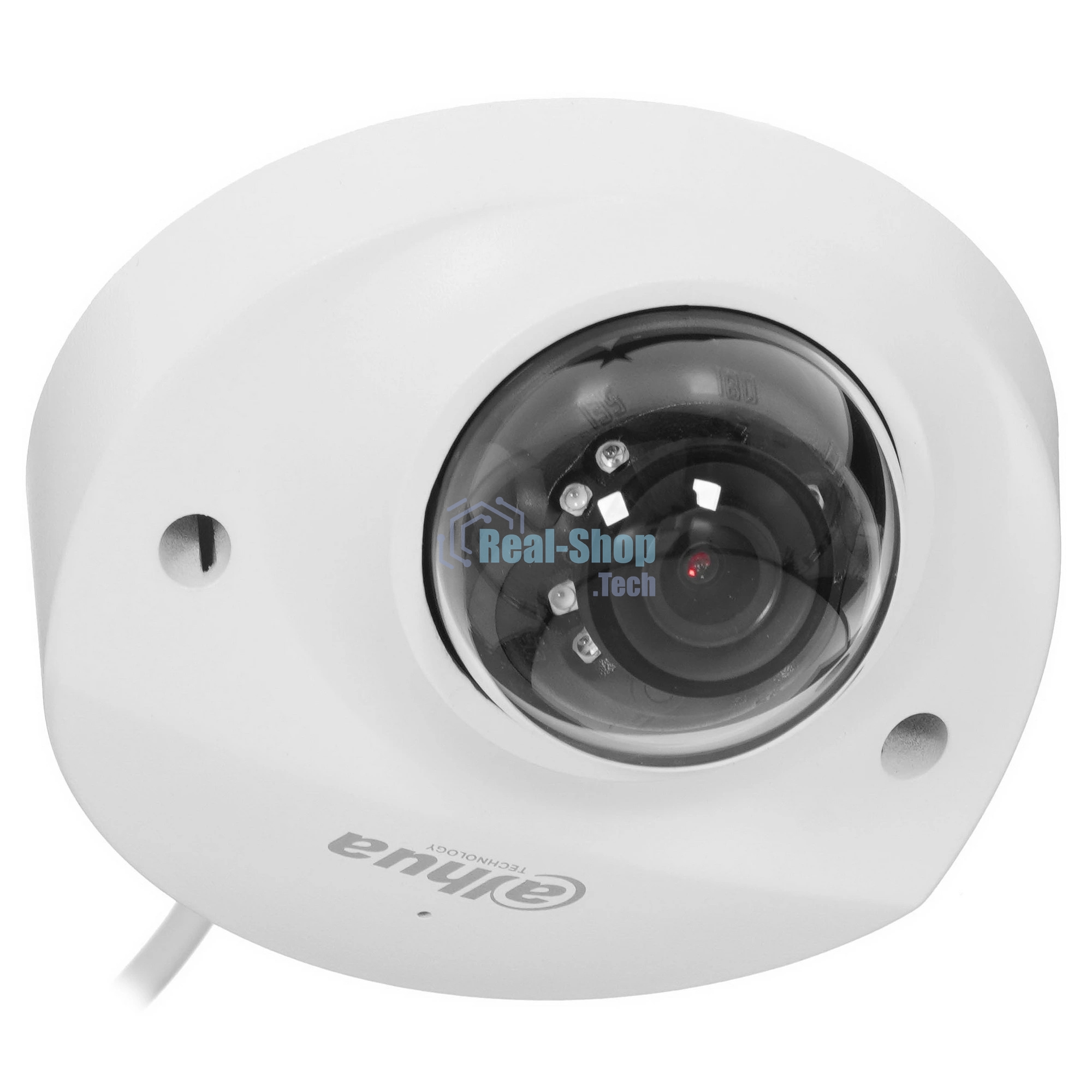 Камера видеонаблюдения Dahua DH-IPC-HDBW3241FP-AS-0360B, IP, 2 Мп, 3.6 мм, белая