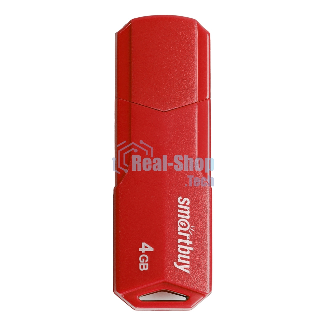 Флешка USB Smartbuy R/W 4 Gb,CLUE красный (SB4 GbCLU-R)
