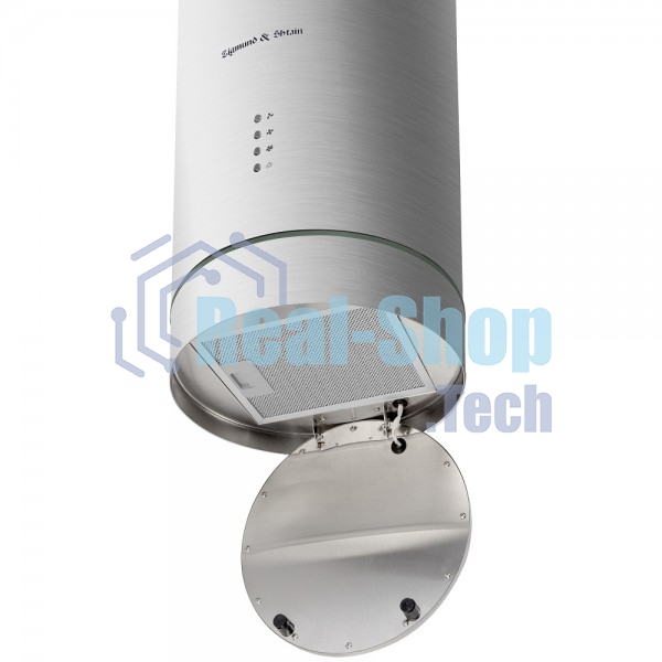 Вытяжка каминная Zigmund & Shtain K 013.4 S нержавеющая сталь, 38 см, 1200 куб. м/ч, 74 дБ