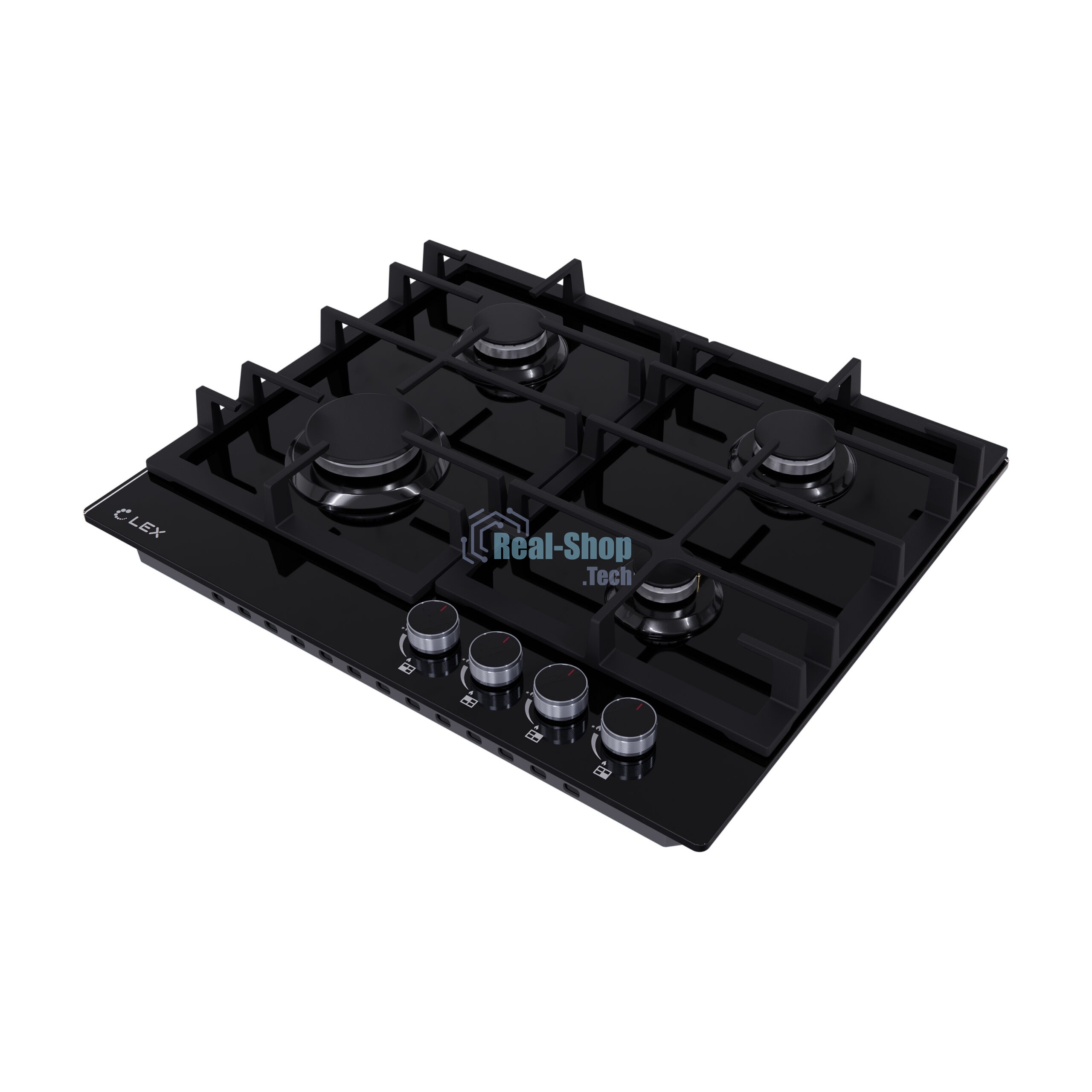 Газовая варочная панель LEX GVG 642-1 BBL, черный
