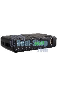 Ресивер DVB-T2 Hyundai H-DVB520 + WiFi-адаптер черный