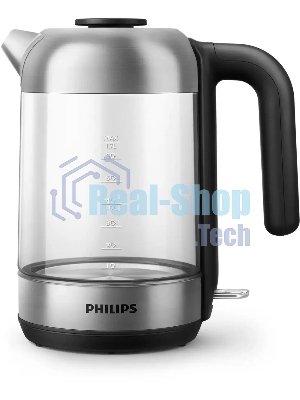 Чайник электрический Philips HD9339/80 1.7л. 2200Вт прозрачный (корпус: стекло)