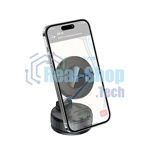 Автомобильный держатель HOCO (6942007658560) H86 H86 черный металлик