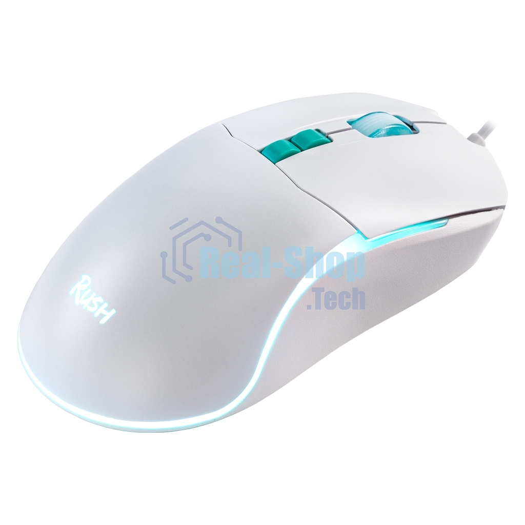 Мышь проводная игровая SMARTBUY (SBM-752G-W) RUSH X22 белая