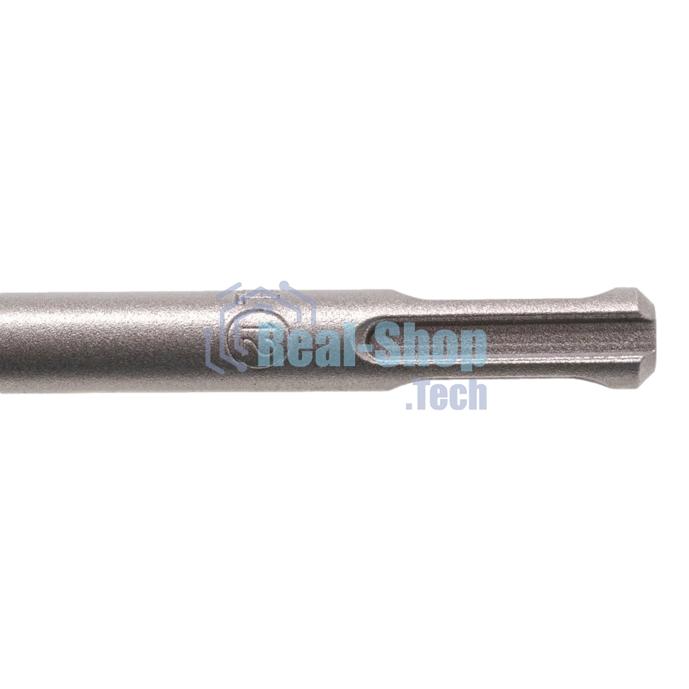Бур по бетону Denzel двойная спираль, Cobalt W-tip, 12x260 мм, SDS PLUS