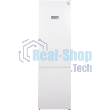 Холодильник Weissgauff CBN2WC2W2 INVERTER белый двухкамерный 280/108л морозилка снизу, No Frost
