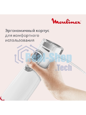 Блендер погружной Moulinex DD5431F0 белый, 600 Вт, 20 скоростей, турбо
