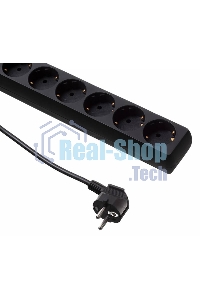 Сетевой фильтр Buro 600SH-16-5-B 5 м (6 розеток) черный (коробка)
