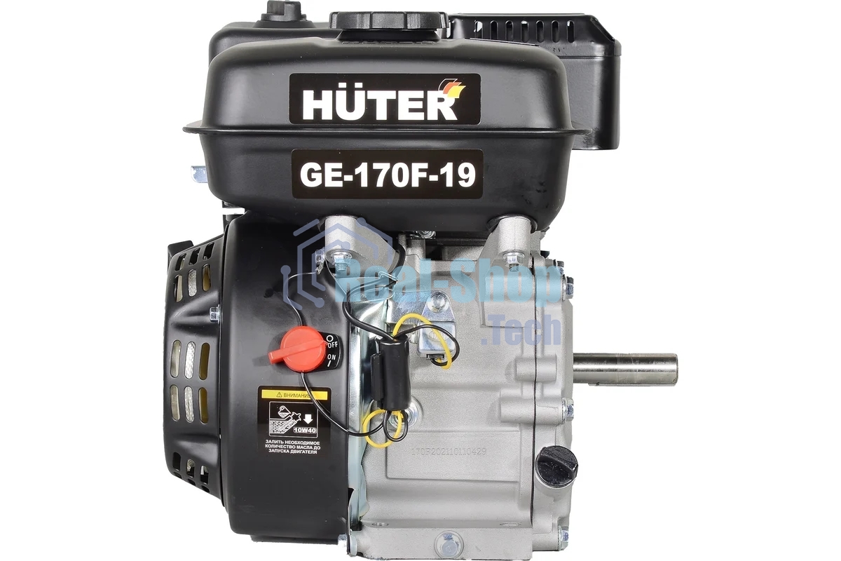 Двигатель бензиновый HUTER GE-170F-19