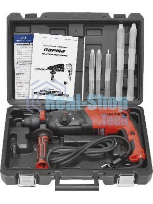 Перфоратор Парма П-02-28/950ЭР SDS-plus уд.:3.2Дж 950Вт (кейс в комплекте)