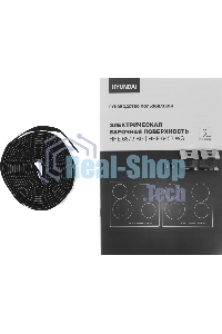 Электрическая варочная панель Hyundai HHE 6672 BG черный