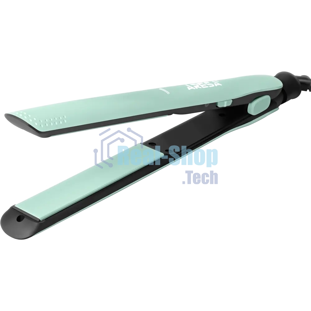 Выпрямитель для волос ARESA AR-3345 зеленый, 25 мм, 210 °C, 1 режим