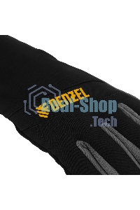 Перчатки универсальные Denzel 68090 двойные, работа с сенсорным экраном, размер 9