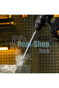 Зубило Denzel 14 х 20 х 250 мм, 40Cr, SDS PLUS