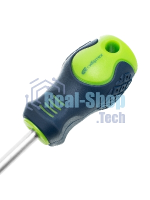 Отвертка Сибртех PH2 х 38 мм, CrV, двухкомпонентная рукоятка