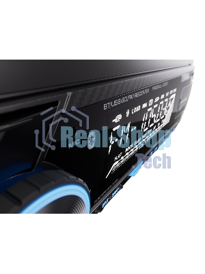 Автомагнитола AURA FIREBALL-302BT, 1 DIN, Bluetooth, USB Type-A, AUX