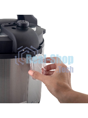 Мультиварка-скороварка Endever Vita-141 черный/стальной, 6.0 л, 1300 Вт, механическое, 18 программ