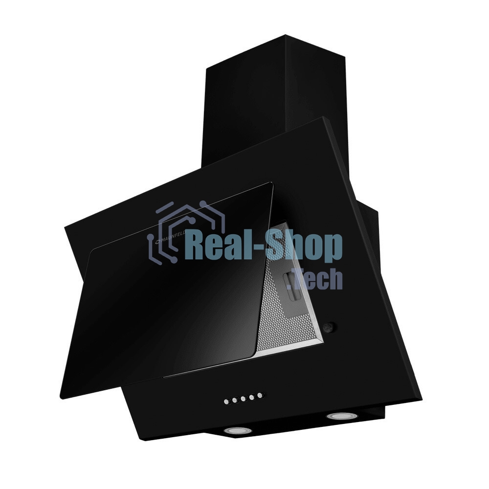 Вытяжка наклонная Maunfeld Tower 50 черный, 50 см, 700 куб. м/ч, 66 дБ