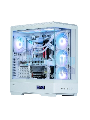 Компьютерный корпус ZALMAN P50 DS, ATX, WHITE, WINDOW, 2x3.5