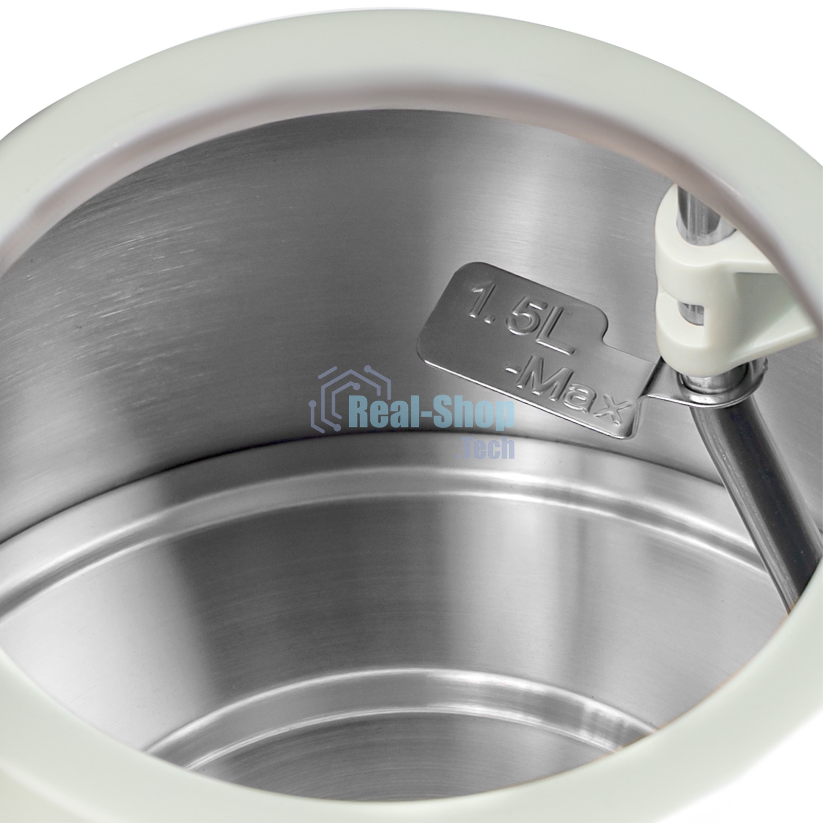 Чайник электрический Galaxy Line GL 0333, мятный, металл, 2200 Вт, 1,5 л