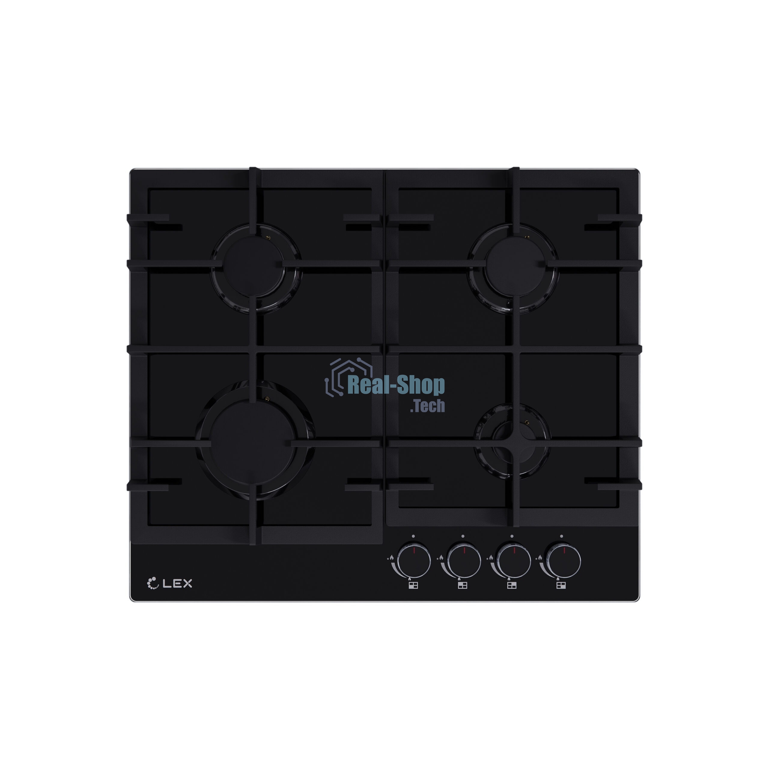 Газовая варочная панель LEX GVG 642-1 BBL, черный