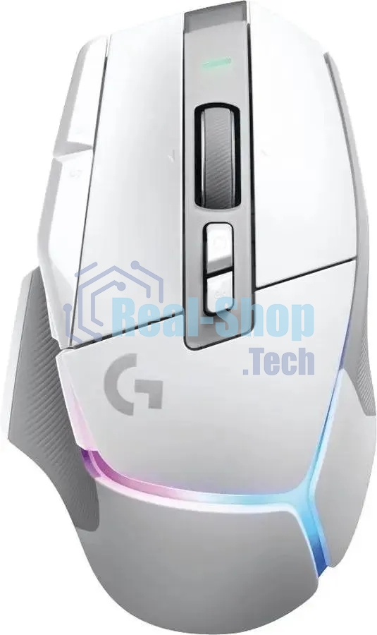 Мышь беспроводная Logitech G502 X Plus белый, 25600 dpi, радиоканал, USB, кнопки - 13