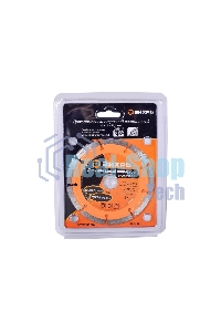 Диск алмазный отрезной сегментный ВИХРЬ 125х22,2 мм,сухая резка