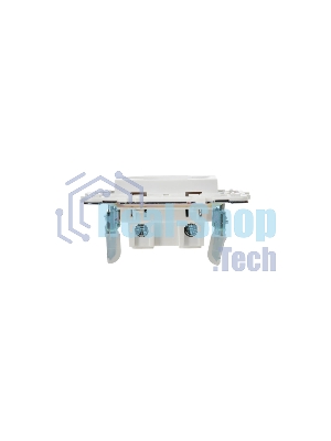 Розетка SKANDY 10А без заземл. без защ. шторок SK-R02W арктич. бел. IEK SK-R10-10-K01