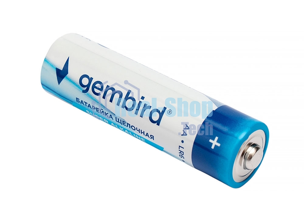 Батарейки щелочные/алкалиновые Gembird Gb-LR6-20B, тип AA, 20шт, коробка