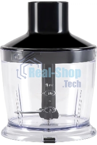 Блендер погружной Rondell RDE-1306 1200Вт черный/серебристый