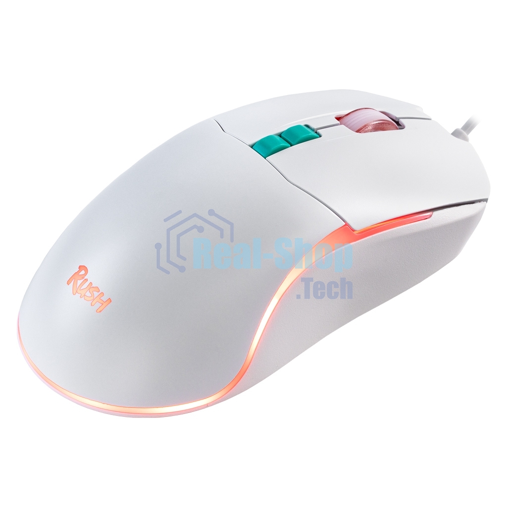 Мышь проводная игровая SMARTBUY (SBM-752G-W) RUSH X22 белая