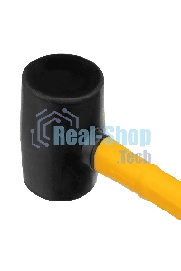 Киянка резиновая Denzel 225 г, черная, фибергласовая рукоятка c TPR покрытием