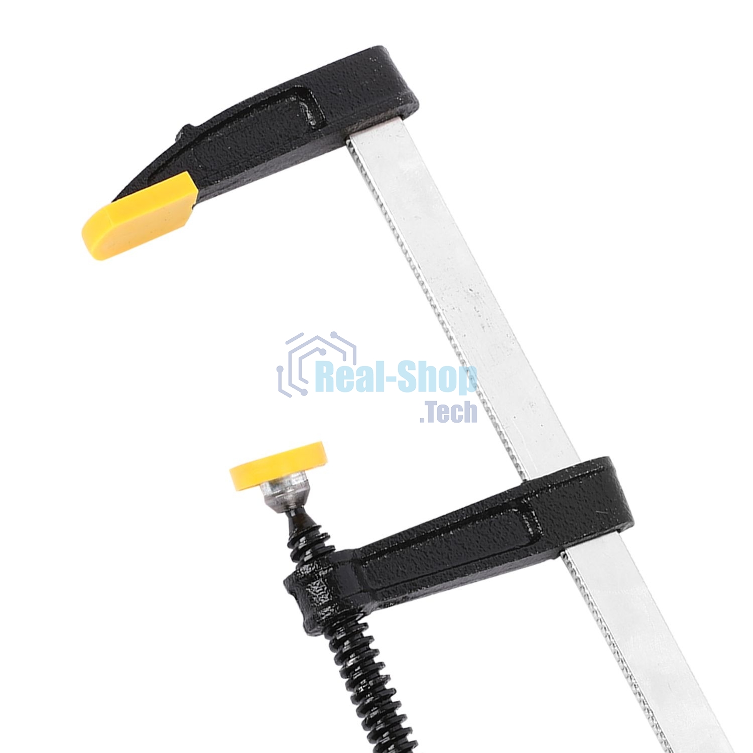 Струбцина F-образная Deli DL111280 800x120 мм, макс. усилие зажима 2000N, резьба 12мм