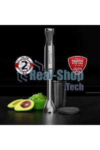 Блендер погружной Polaris PHB 1583L Silent 1500Вт серебристый