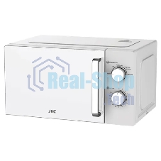 Микроволновая печь JVC JK-MW149M белый, 20 л, 700 Вт, переключатели - поворотный механизм