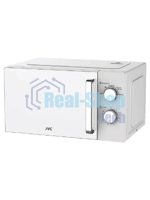 Микроволновая печь JVC JK-MW149M белый, 20 л, 700 Вт, переключатели - поворотный механизм