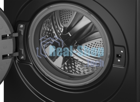 Стиральная машина Weissgauff WM 45126 Steam Direct Drive Matt Black черная, загрузка фронтальная 6кг, 1200 об/мин., класс: A+++