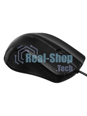 Мышь проводная Acer OMW010 черный, 1200 dpi, USB, кнопки - 3