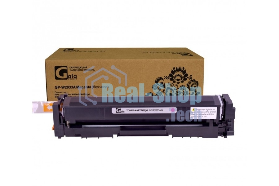 Картридж лазерный GalaPrint GP-W2033A (415A) пурпурный (2100 стр.) для HP LaserJet Pro M454, HP CLJ Pro M479, W2033A