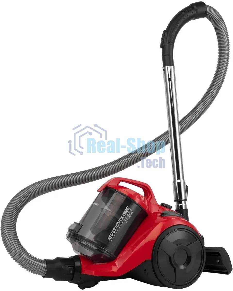 Пылесос Starwind SCV2550 красный, 400/2500 Вт, уборка сухая, пылесборник контейнер, 3 л