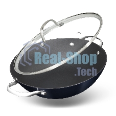 Сковорода Вок чугунная с крышкой TalleR TR-44915 28 см