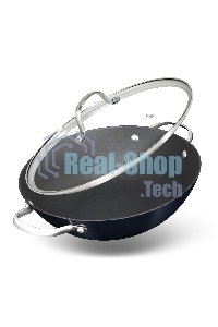 Сковорода Вок чугунная с крышкой TalleR TR-44915 28 см