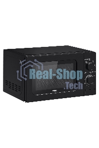 Микроволновая печь BBK 20MWS717MB черный, 20 л, 700 Вт, переключатели - поворотный механизм