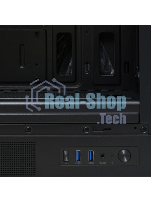 Компьютерный корпус HSPD M310, Mesh Mini-tower, черный, TG, 0.4 SPCC, 3x120мм ARGb mATX, mITX 180/280/160мм 1x2.5