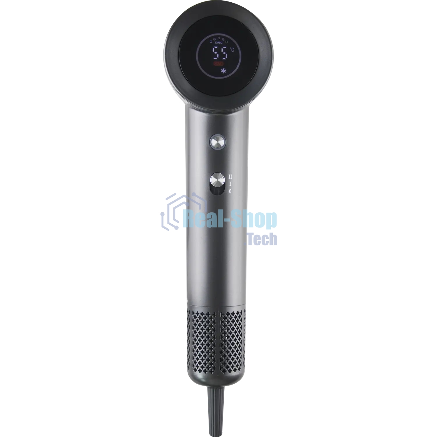 Фен LEONORD LE-1214 черный, 1800 Вт, ионизация