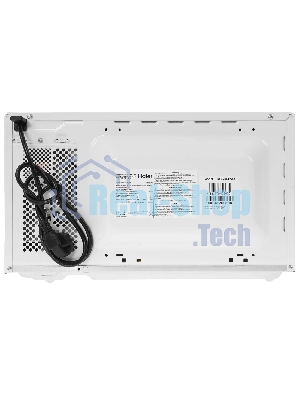 Микроволновая печь Haier HMB-MM207WA белый, 20 л, 700 Вт, переключатели - поворотный механизм